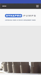 Mobile Screenshot of dynapropumps.com